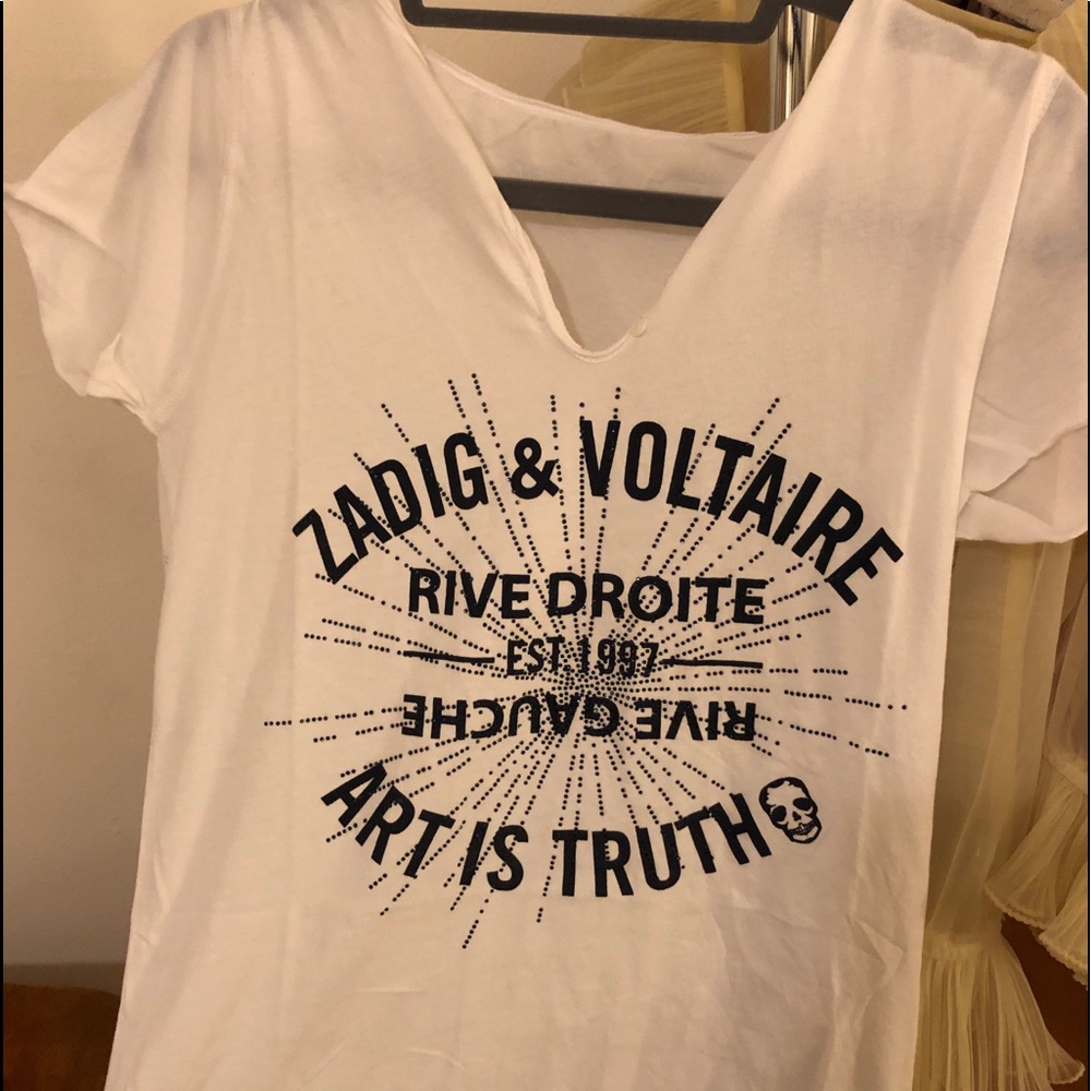 Zadig & Voltaire Shirt- Rare French Purchase